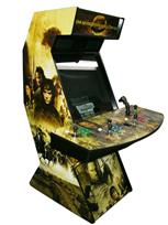 53 4-player, lord of the rings, lighted, green buttons, blue buttons, red buttons, yellow buttons, tron joystick, spinner