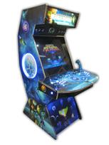 485 2-player, lighted, metroid, blue buttons, blue trackball, tron joystick, spinner, led lights