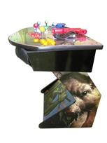 917 4-player, yellow buttons, green buttons, blue buttons, red buttons, lighted, blue trackball, black trim, tmnt