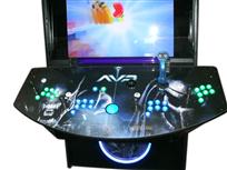 451 4-player, alien vs predator, lighted, blue buttons, green buttons, tron joystick, black, uv light