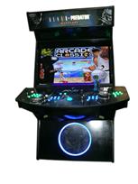 450 4-player, alien vs predator, lighted, blue buttons, green buttons, tron joystick, black, uv light
