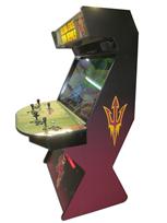 780 4-player, red buttons, black buttons, black trackball, black trim, sun devils, devil