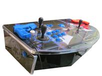 739 2-player, blue buttons, red buttons, blue trackball, black trim, silver trim, star wars darth vader